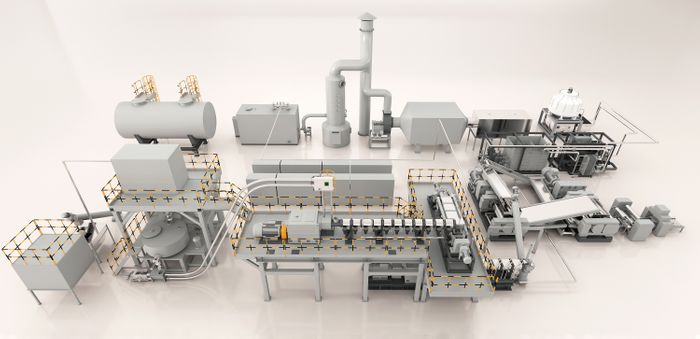 Devulcanization of Waste Tire Rubber by Multi-stage Screw Extruders