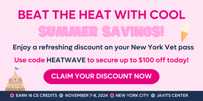 Get $100 off your New York Vet pass with code HEATWAVE
