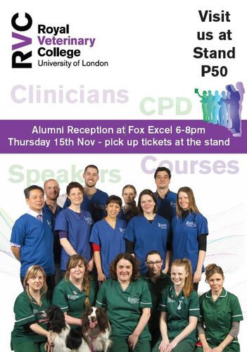 RVC Alumni Reception at the London Vet Show