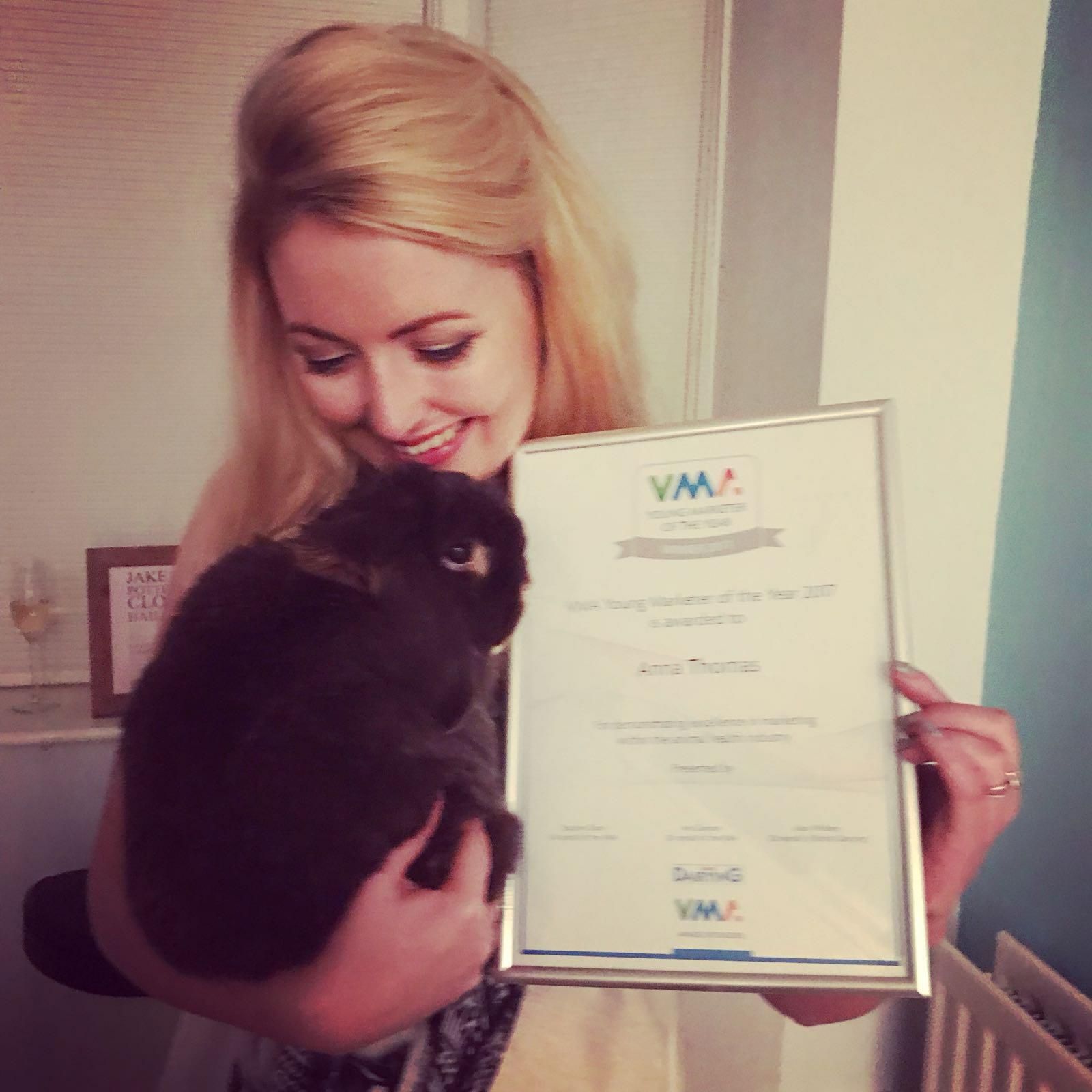 Agria's Anna Thomas named Young Marketer of the Year 2018
