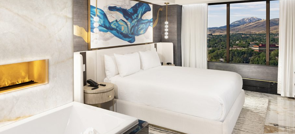 Peppermill Hotel Room