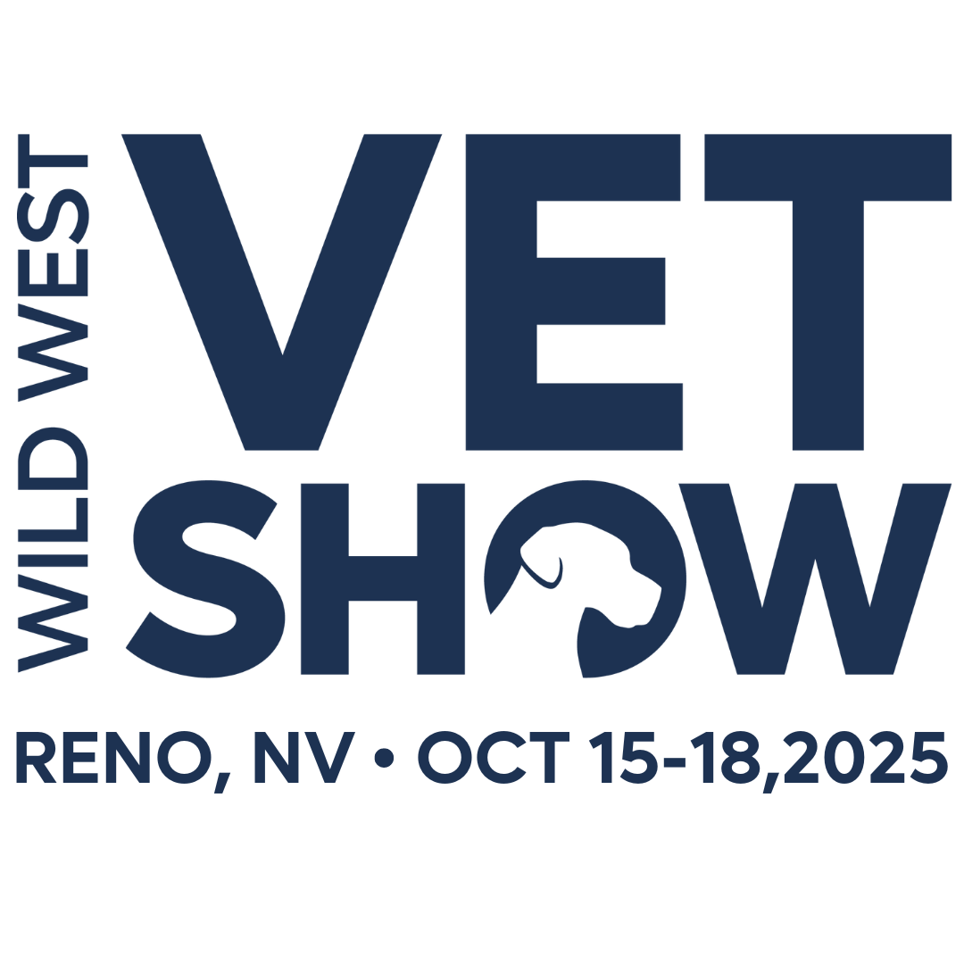 Wild West Vet navy logo with dates