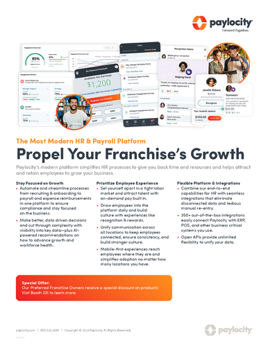 Franchisees & Paylocity