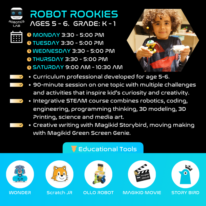 MAGIKID ROBOTICS COURSES