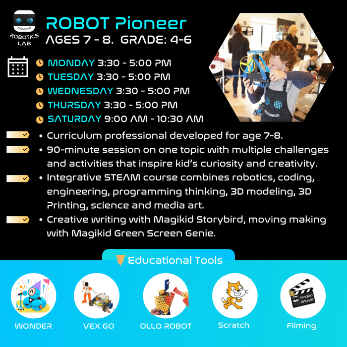 MAGIKID ROBOTICS COURSES