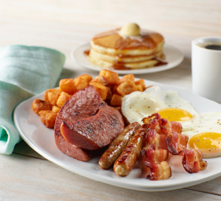 Perkins with Brand President Toni Ronayne
