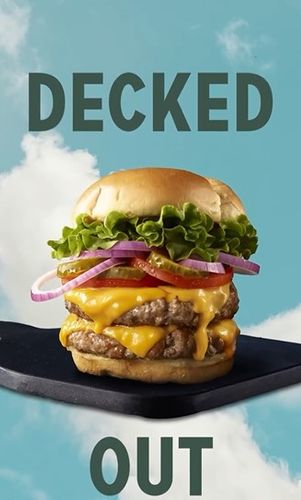 Perkins Decked out Burgers