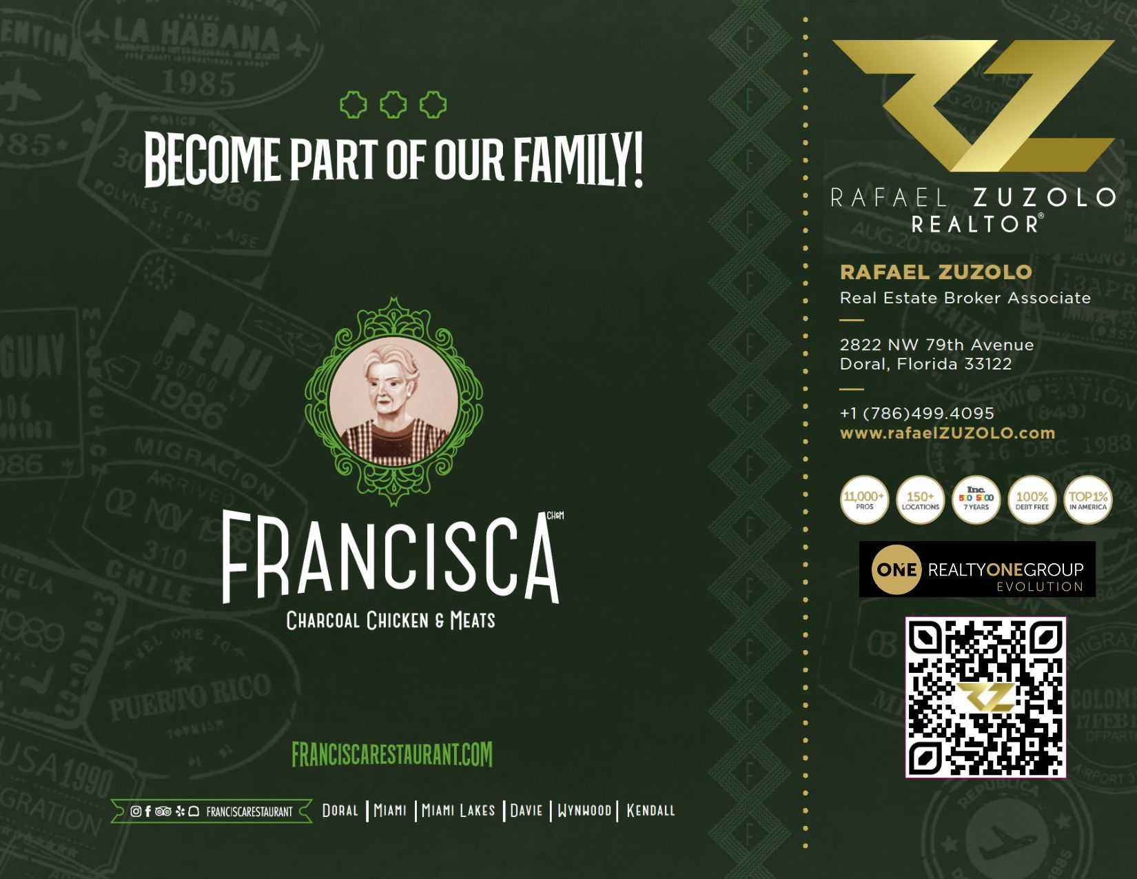 FRANCISCA Charcoal Chicken & Meats Brochure