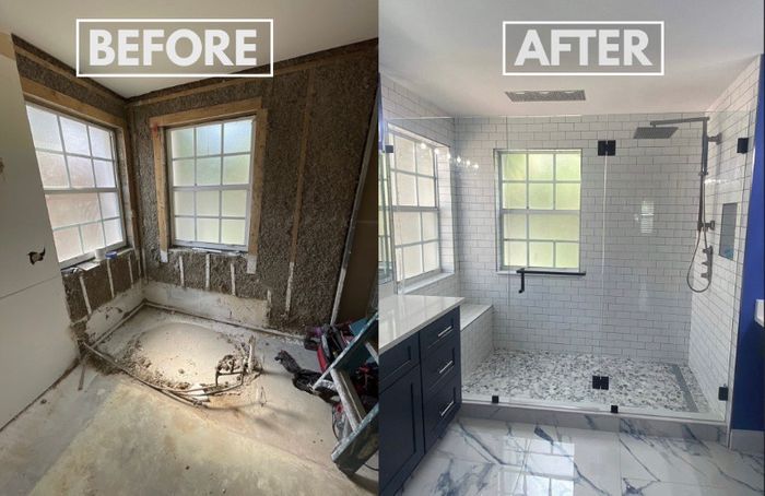 Remodeling Before & After