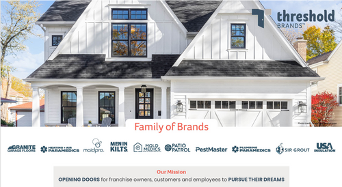 Family of award-winning home services franchises