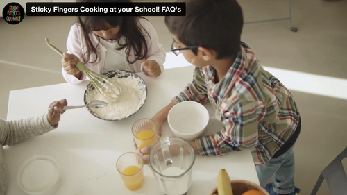 Sticky Fingers Cooking at Schools