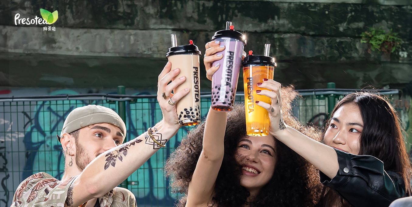 Presotea - A leading bubble tea brand from Taiwan