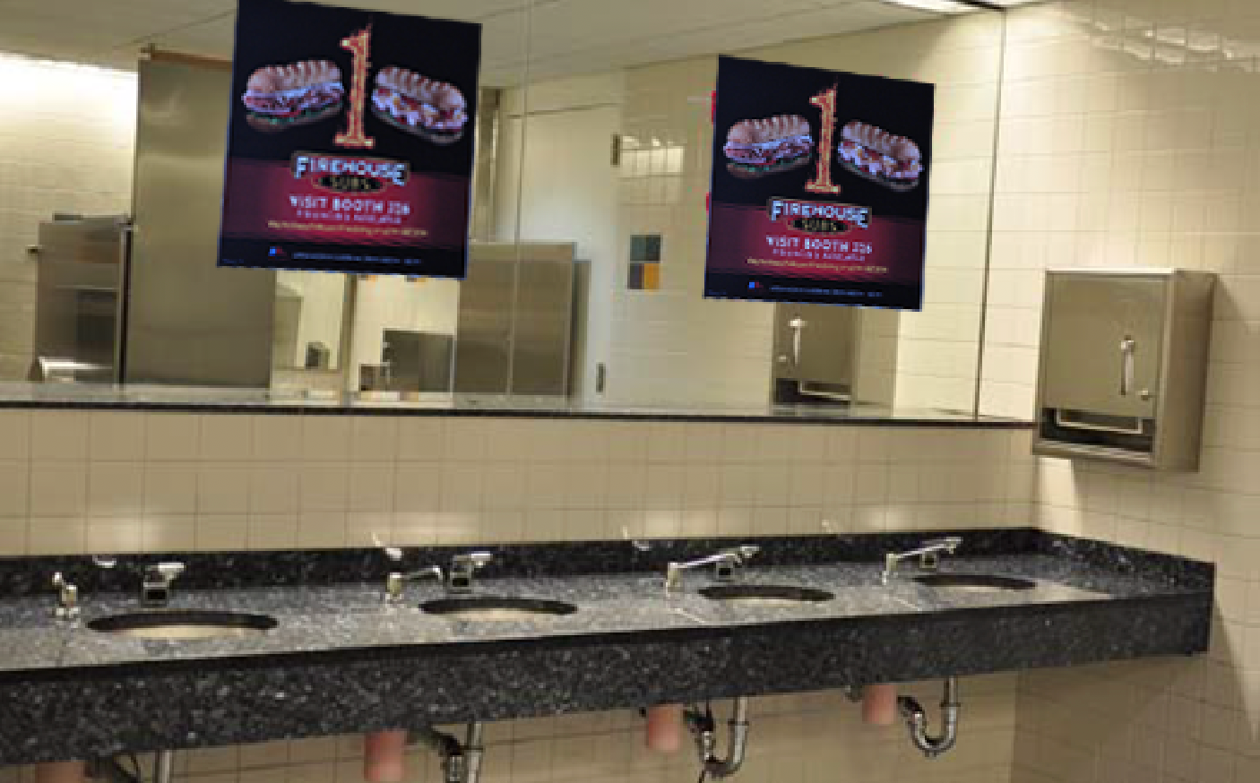 Restroom Mirror Graphics