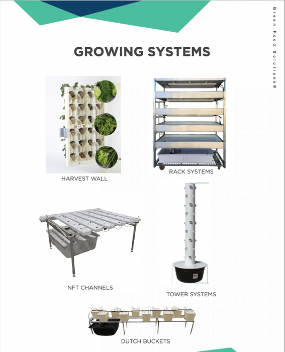 Vertical Hydroponic Growing Equipment