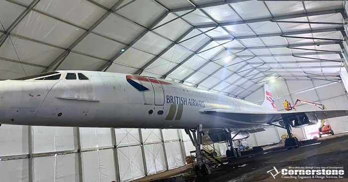 Restored BA Concorde