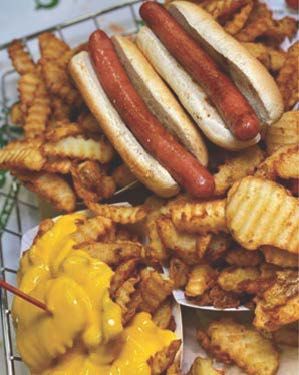 Nathan's Famous Signature Hot Dogs and Fries