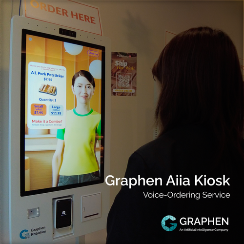 Graphen Aiia Kiosk: Voice-Ordering Service