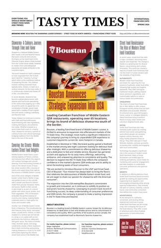 Boustan Announces Strategic Expansion into USA