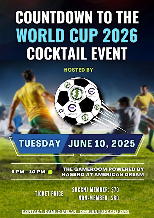 Countdown to the World Cup 2026 Cocktail Event