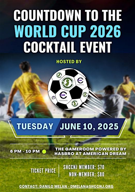 Countdown to the World Cup 2026 Cocktail Event