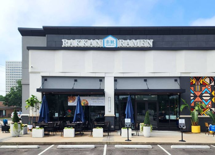 RAKKAN Ramen Modern Interior and Exterior