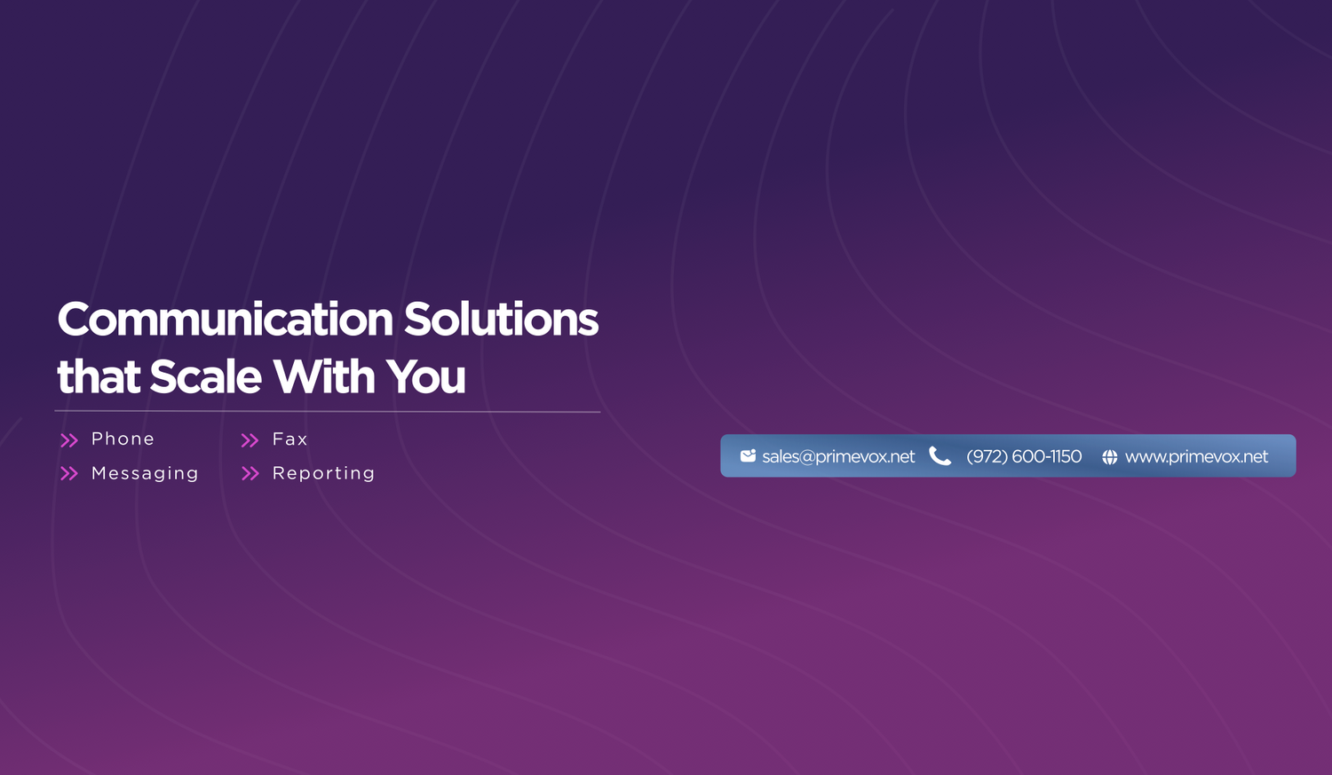 Primevox Communications