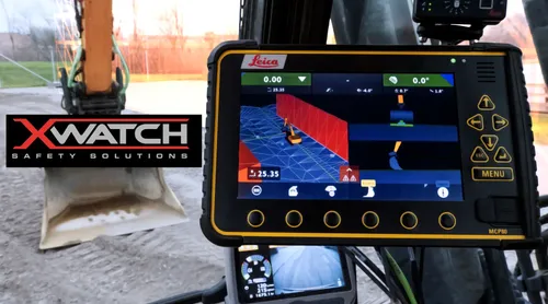 Xwatch and Leica discover the missing link in safety - the 3D collision avoidance system - see it first at Plantworx