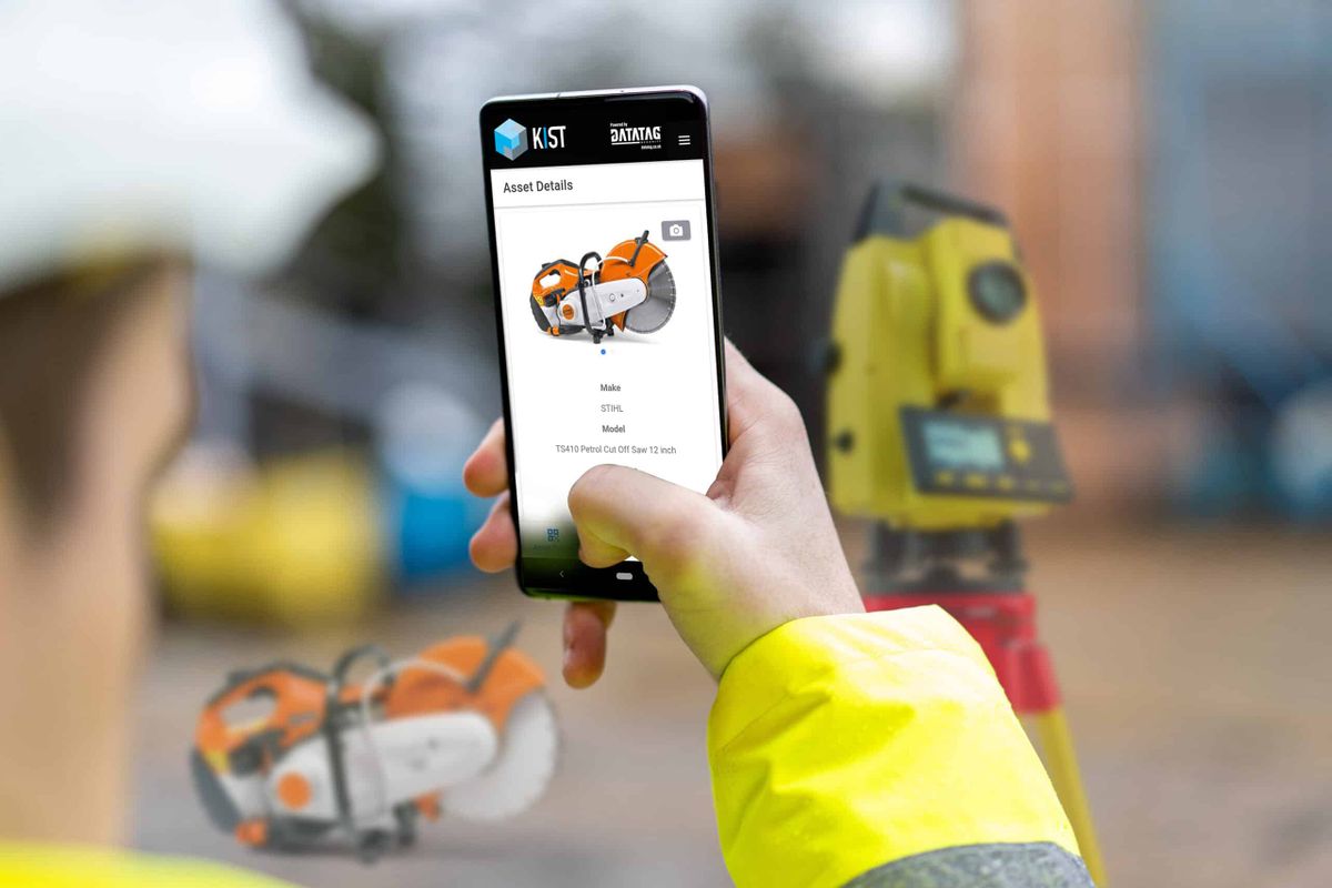 KIST my assets - an asset management solution delivered by Datatag - Shortlisted for Plantworx Innovation Award