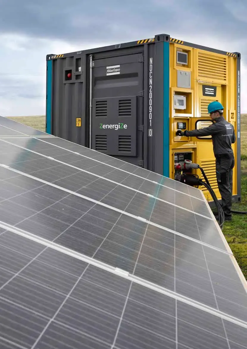 Sustainability at the heart of Atlas Copco’s stand at Plantworx