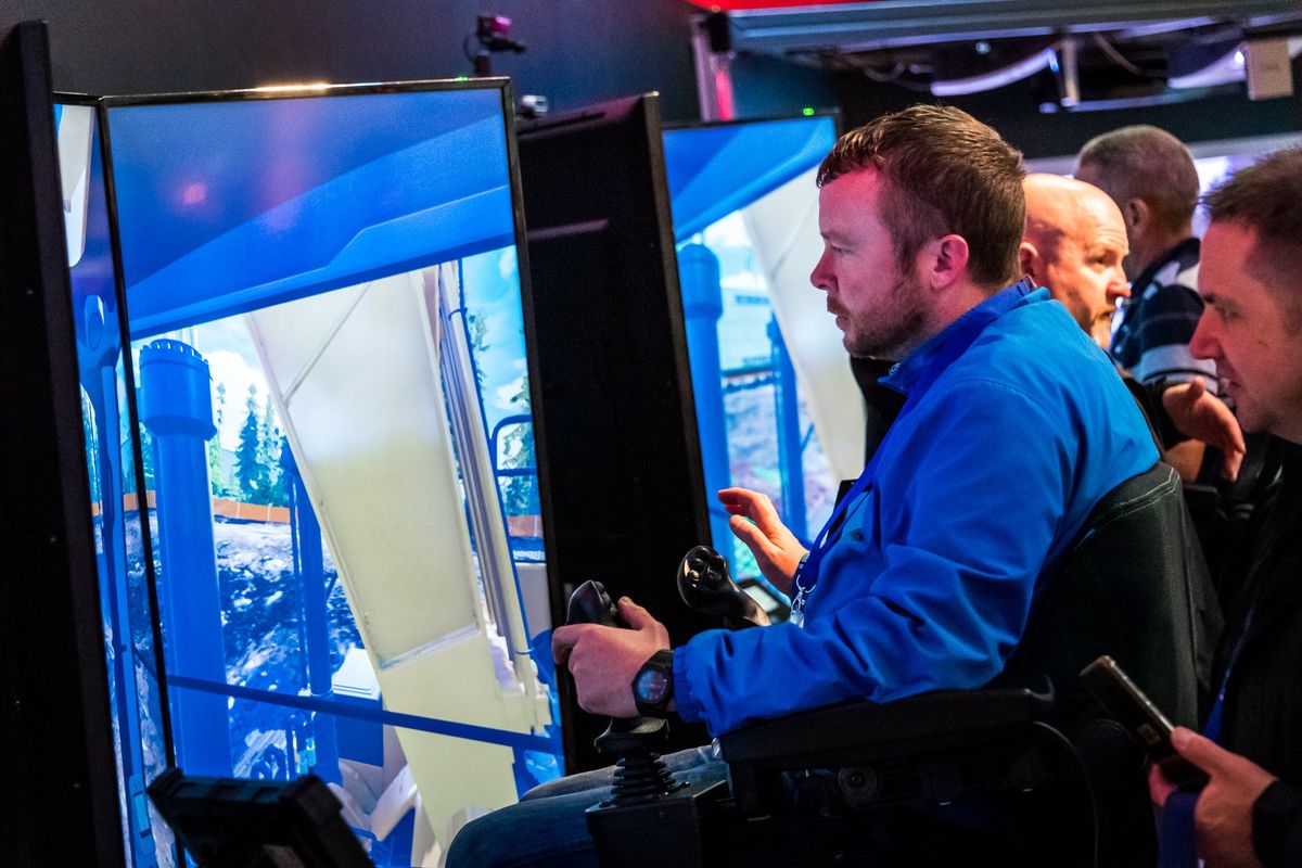 Training Meets Technology: The Simulation Zone Revolutionises Construction Skill Development at Plantworx 2023