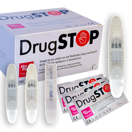DrugStop Saliva 9 Panel Drug Test Kit