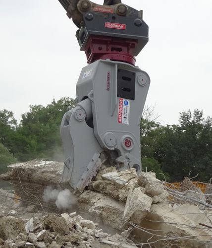 Demarec Pro-Line DLP hydraulic rotating pulveriser range 