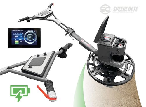 Battery Powered Concrete Trowels