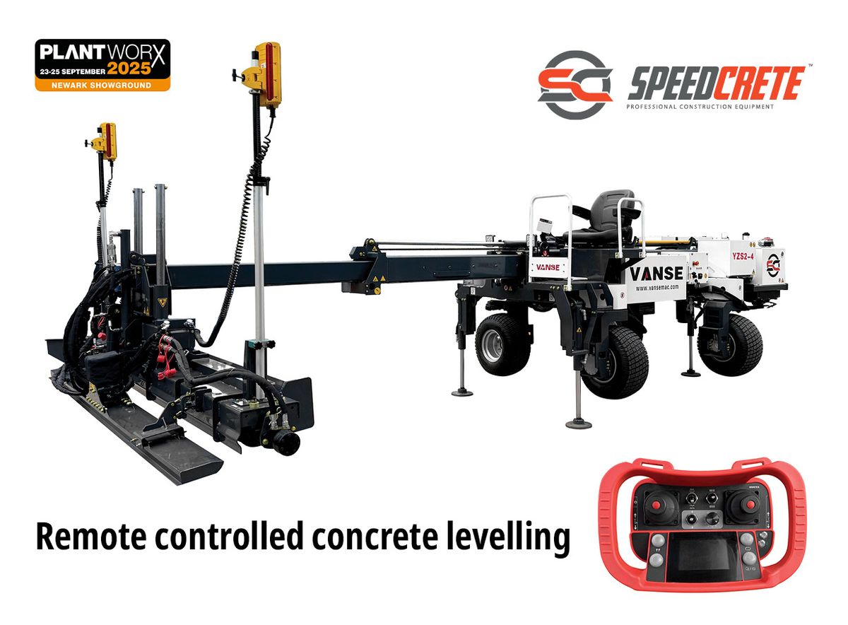 Extendable Laser Controlled Screed