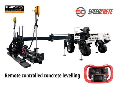 Extendable Laser Controlled Screed