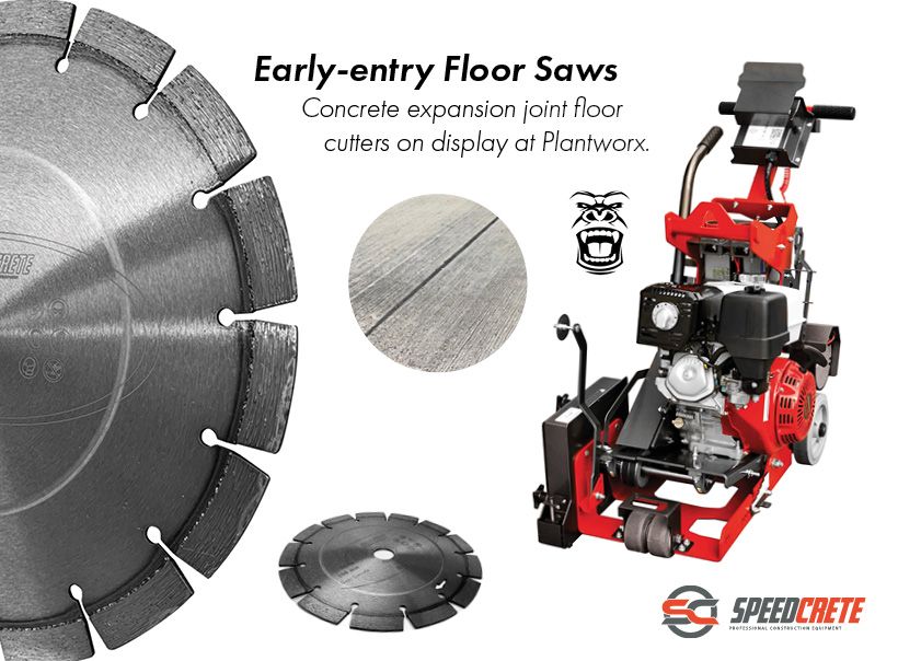 Early-Entry Concrete Floor saws