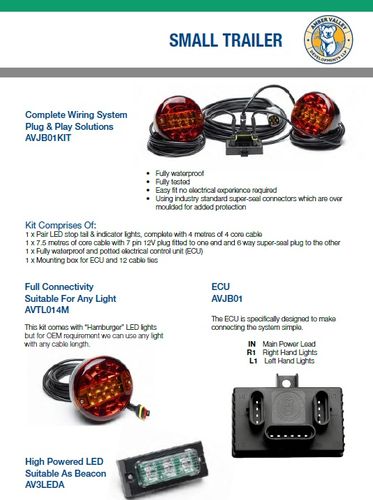 PLUG & PLAY TRAILER KITS 