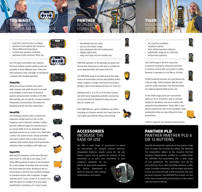 Tele Radio Product Range