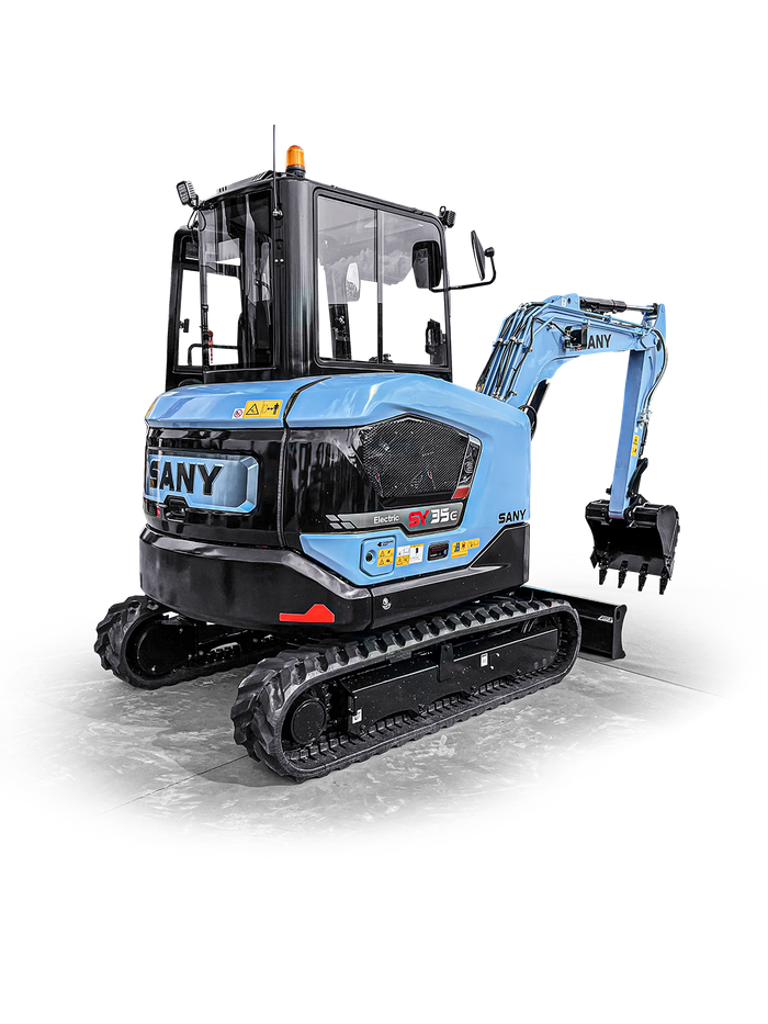 SANY brings electric power, micro diggers and new telehandlers to PlantWorx 2025