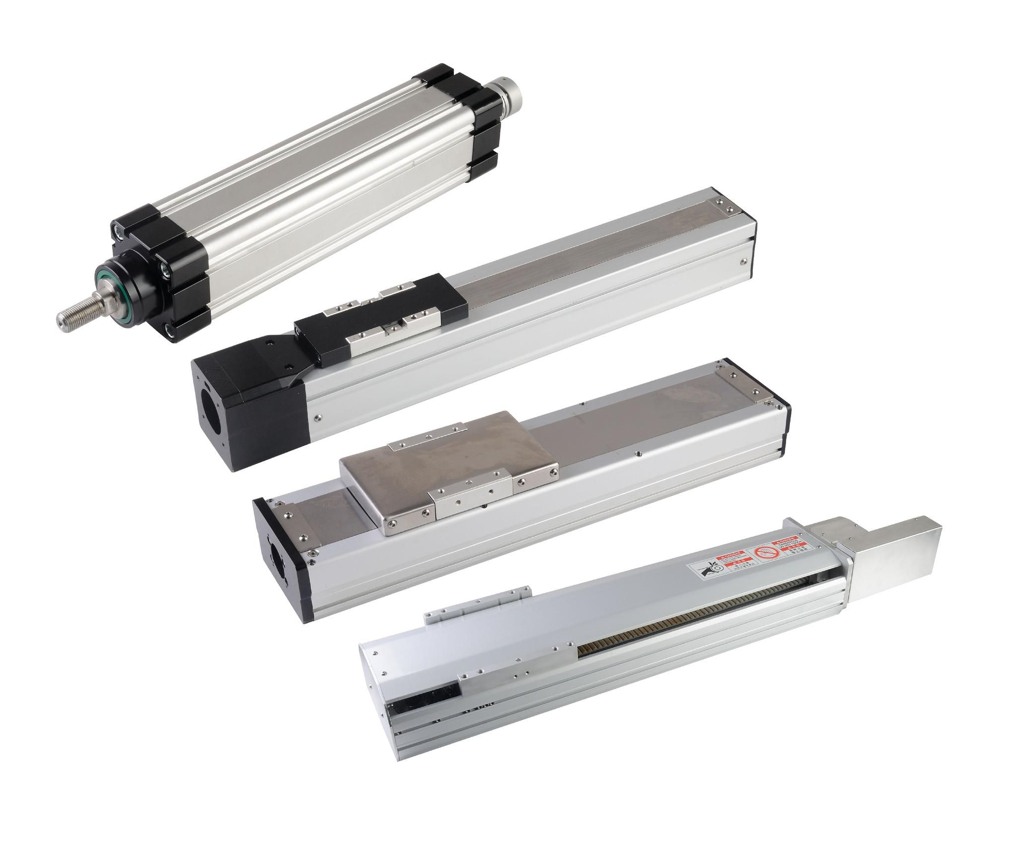 High force electric linear actuators suitable for cleanroom