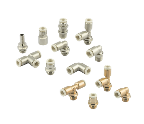 Range widening: Push-in fittings Series F PLUS for use in the food industry