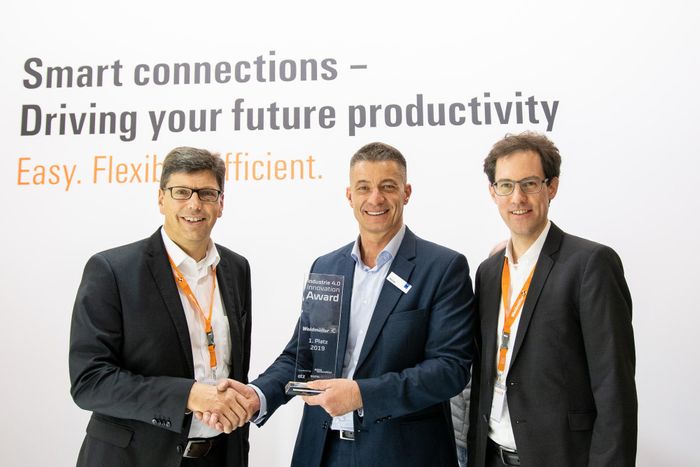 WeidmÃ¼ller wins Industry 4.0 Innovation Award