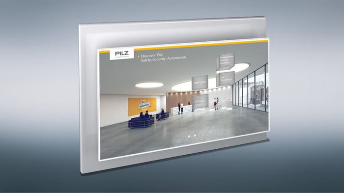 Digital showroom from Pilz