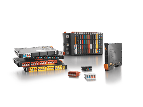 Weidmuller u-remote IP20 DIN rail mounted I/O Solution