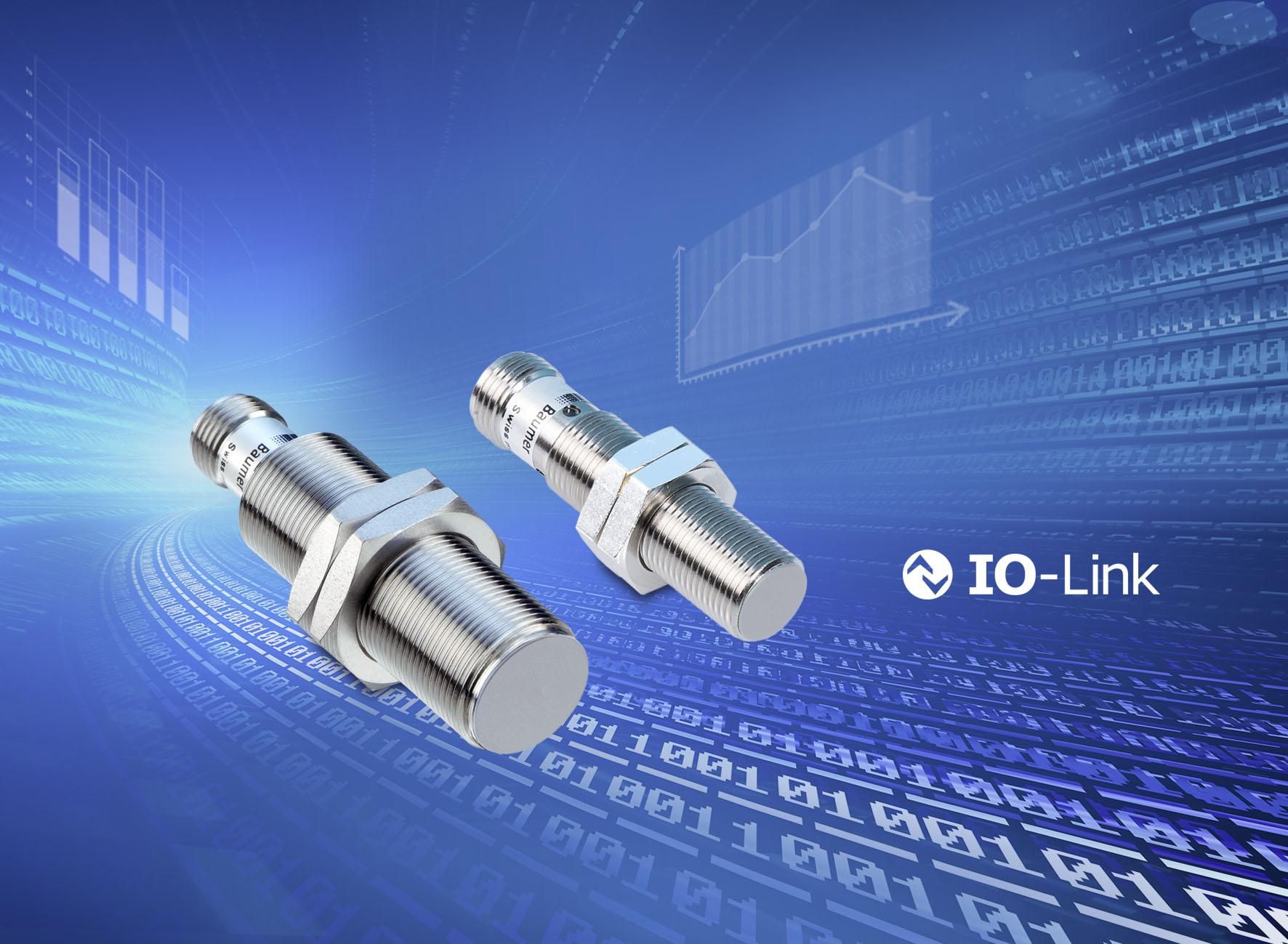 Leaving nothing to chance – inductive IO-link sensors provide comprehensive diagnostic data for the greatest process safety