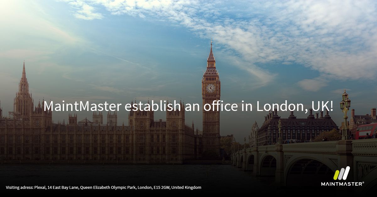 MaintMaster establish an office in London