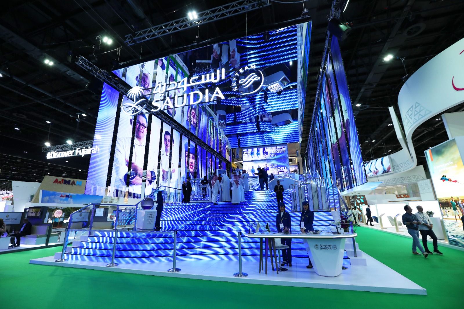Saudia Stand at ATM 2022