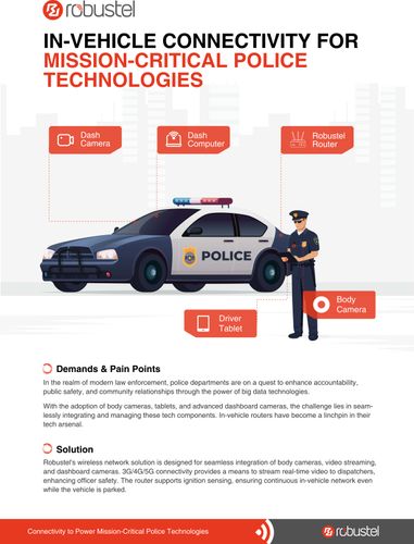 Robustel Police Mission Critical Flyer