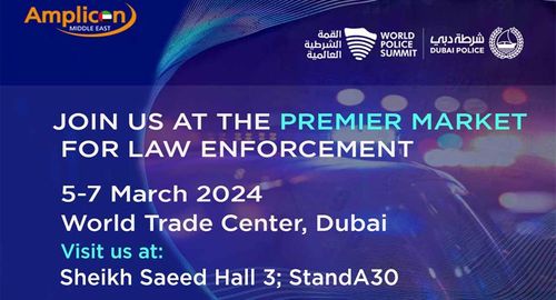 Amplicon Middle East at World Police Summit Exhbition