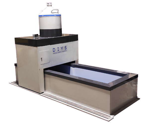 DIYS – Bed Type Whole Body Counter for Internal Dosimetry